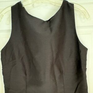 Dress-U Elegant Black Sleeveless Top